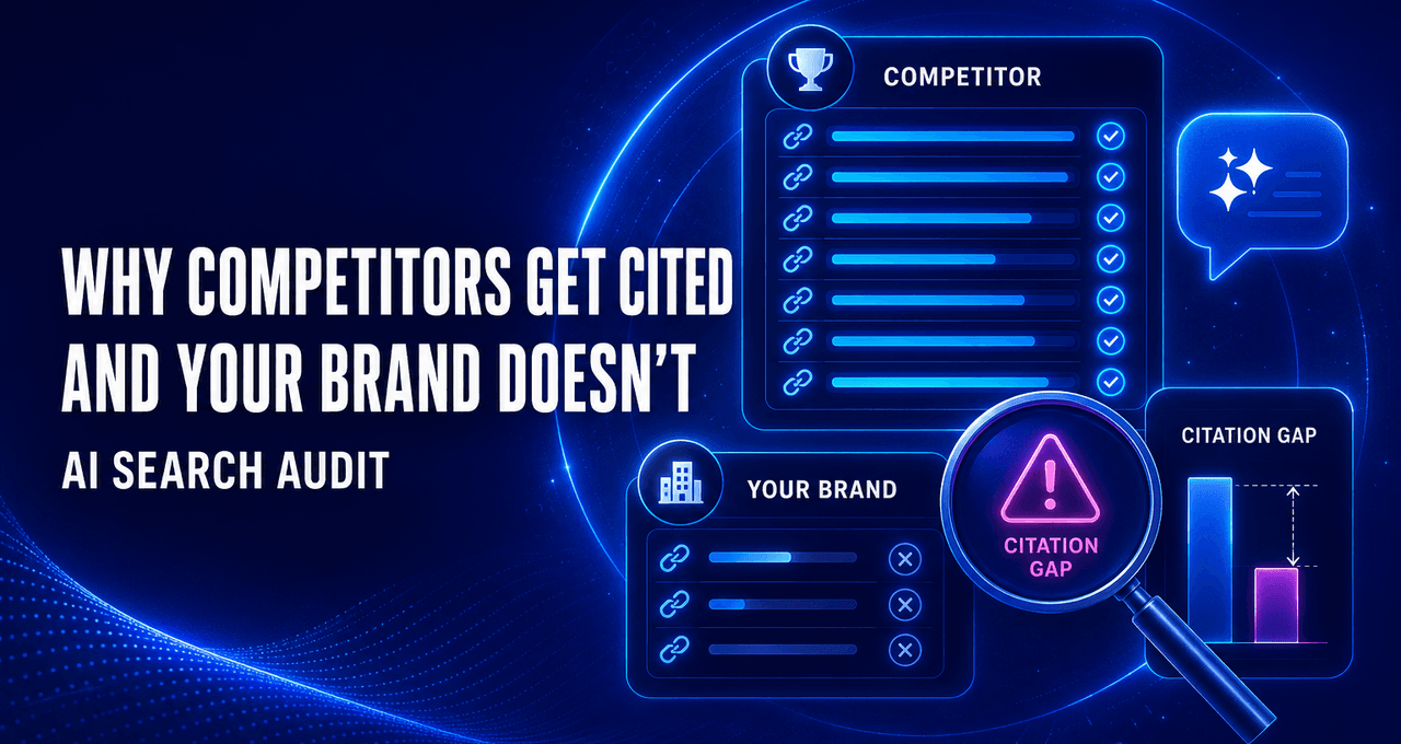 Why Competitors Get Cited by ChatGPT and Your Brand Doesn't: A Practical AI Search Audit