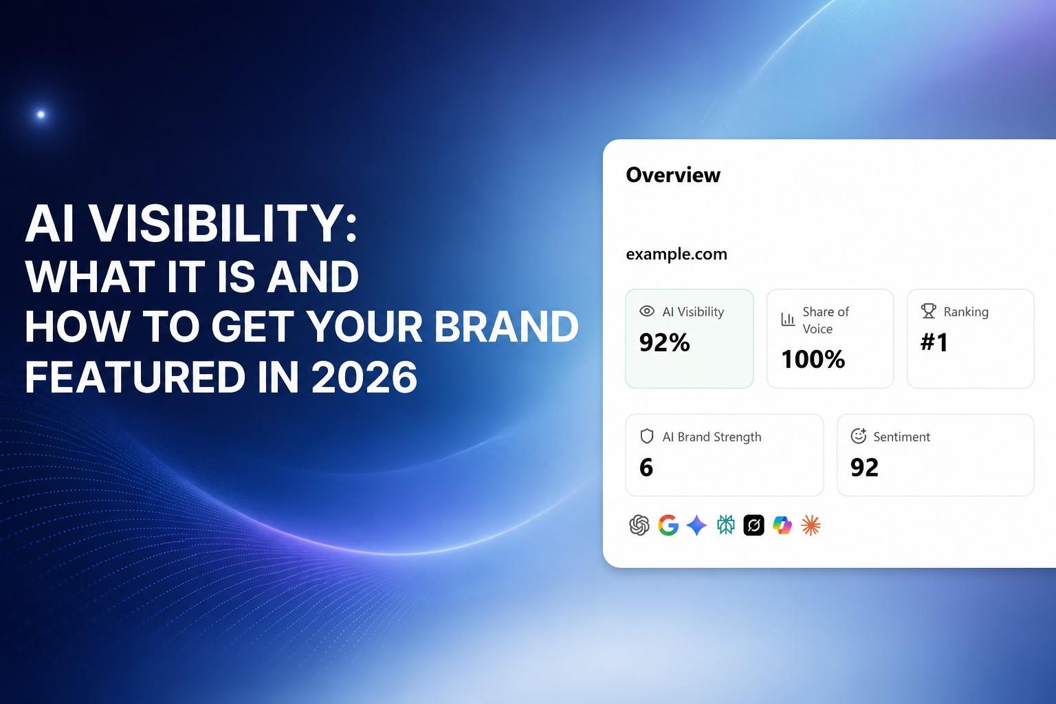 AI Visibility: What It Is and How to Get Your Brand Featured in 2026